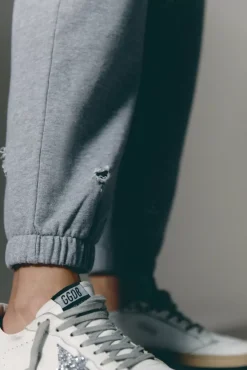 The Akala Studio Distressed Grey Pants Fashion