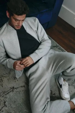 The Akala Studio Grey Neoprene Men Jogger Outlet