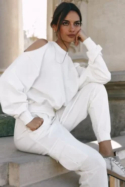 The Akala Studio Milky White Cargo Set Fashion