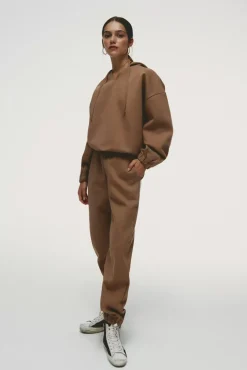The Akala Studio Soft Camel Jogger Pants Cheap