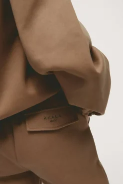 The Akala Studio Soft Camel Jogger Pants Cheap
