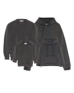 The Akala Studio Sudadera Washed Grey Nina Hot